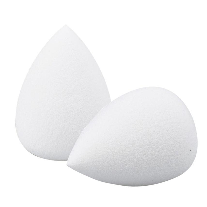 Makeup sponge blender set: white teardrop makeup sponges