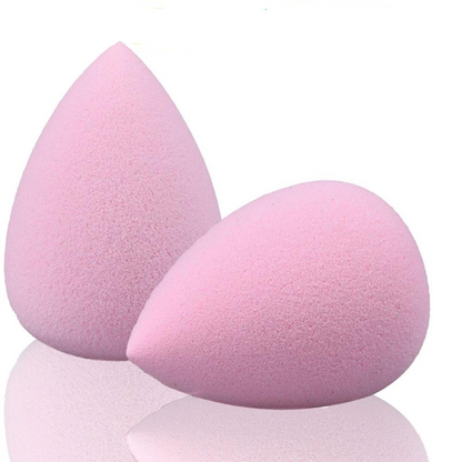 Makeup sponge blender set: light pink water-drop makeup sponges
